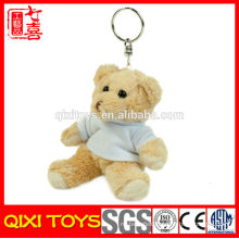 wholesale teddy bear keychain mini plush keychain toy custom